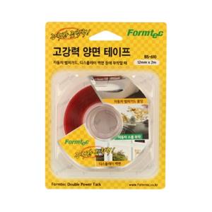 [폼텍] BS-610 고강력양면테이프(12mm*2M)